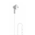 Metal Flat Cable Earphone - Silver