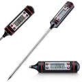 Stainless Steel Digital Cooking Thermometer with LCD Display