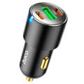 Hoco NZ6 PD+QC 3.0 3 Port 45W Car Charger With Type C To Lightning Cable