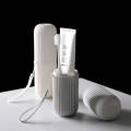 Cylinder Toothbrush storage Container