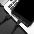Flash charging CABLE - data sync Type-C - BLACK