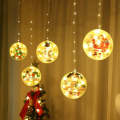 LED Christmas Day Decoration Curtain Light Copper Wire Hanging Light