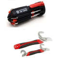 Snap 'N' Grip Multi Purpose Wrench with 8-In-1 Screwdriver - 2 Pieces