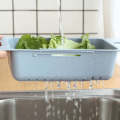 Kitchen Sink Rack Plastic Bowl Stand Water Trough Telescopic Leachate Kitchen