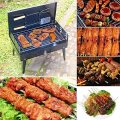 Briefcase Style Portable Folding Grill