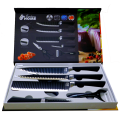 Non-stick Coated Kitchen Knife Sets  6pc Set