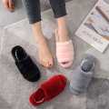 Fuzzy Slippers Slides with Strap for Women