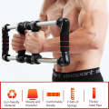 Chest Expander with Wrist Trainer Hand Grip Adjustable Spring