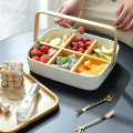 Ceramic fruit basket with portable Nordic