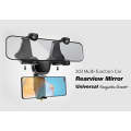 Adjustable Anti-Shake Car Rearview Mirror Mobile Phone