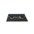 ARUIF Two-Burner Auto-Ignition Tempered Glass Panel Gas Stove + Free Hose, Battery & Regulator Mo...