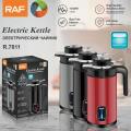 RAF Electric Kettle Stainless Steel Double Wall, 2.7L Electric Tea Kettle,BPA Free Water Kettle &...
