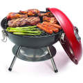 Red 350mm Portable Charcoal Braai Stand
