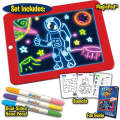 Glowing Neon Magic Light-Up Drawing Sketchpad