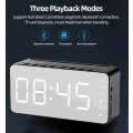 Bluetooth Speaker/Alarm Clock With FM Radio