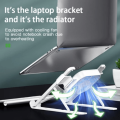 Adjustable Laptop Stand with Cooling Fan