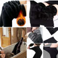Women Fleece inner Winter Leggings - Black