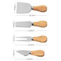 Cheese Knife Set 4pc