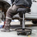 Mechanic Chair Round Seat & Tool Tray