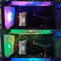 3pin 4pin Silent RGB LED Cooling Fan for Computer Case