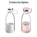 Portable Mini Fast Blender 380ml Juicer Cup with Wireless Charger