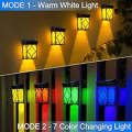 Lights Outdoor Garden, Solar Powered Wall Lights Waterproof , Fence, Patio, Yard and Driveway Pat...
