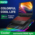RGB Breathing LED Laptop Cooler