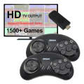 Wireless Gamepad Controller For Sega Genesis Built-in 1500+ Games HDMI-compatible TV Game