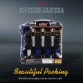 Ratcheting Tie Down Set Pack Heavy Duty 4pc