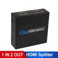 HDMI Splitter 1 input to 2 output with power Adapter for HDTV PS3 XBOX