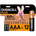 Duracell Plus AAA Batteries 12pack