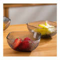 Lead-Free Glass Salad Bowl Set 6pc