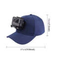 Baseball Hat Cap  (Bracket Only)for GoPro Outdoor Sun Hat Topi Cap with Holder Mount New