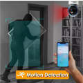 Tuya IP WiFi Auto tracking Camera smart home cctv security Baby Monitor 355 degree rotation full ...