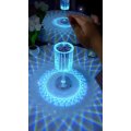 LED Multicolor Crystal Table Lamp