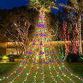 Christmas Tree Light With Star 50m