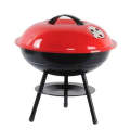 Red 350mm Portable Charcoal Braai Stand