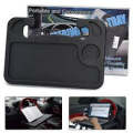 Car steering wheel table laptop tablet iPad or laptop car travel table food hook on the steering ...