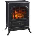 Freestanding Fireplace With Realistic Flames/Logs 1850w