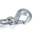 Car Towing Rope 8mm x 4M - Silver