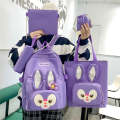 4pc Cute Cartoon Rabbit Backpack