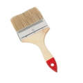 Wood handle bristle paint brushes