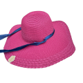 Straw hat crochet wide brim - Hats & Caps
