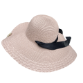 Panama Hat With Faux Leather Band
