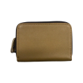Compact Leather Wallet-Sand