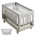 4 Sided Cot Bumper Mesh Baby Crib Liner- Breathable