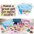 Stationery Ice Cream Slime Making Kit For Girls & Boys