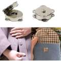 12 Pack Silver Magnetic Snaps Buttons Clasps For Sewing Cloth Purse Handbag