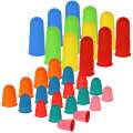 32 Piece All Sizes Rubber & Silicone Fingers Tip Pads Thimbles