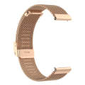 22mm Metal Mesh Wrist Strap Watch Band for Fossil Hybrid Smartwatch HR, Male Gen 4 Explorist HR, ...